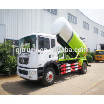Camión del succión del lodo del camión de la succión del lodo de 10cbm Donfeng, camión de la succión del fango de Dongfeng, camión del transporte de las aguas residuales RHD / LHD